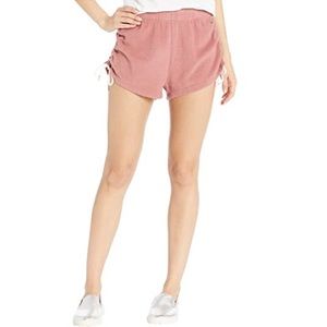 NEW Volcom Lil Fleece Shorts | Rose | Medium